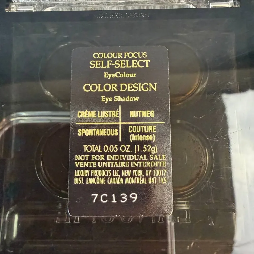 Lancome Colour Focus Eye Shadow Quad 0.05 oz